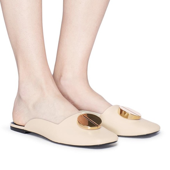 MERCEDES CASTILLO slip-on square toe loafer flats - Picture 6 of 7